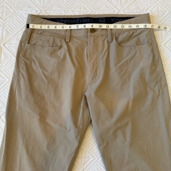 Vineyard Vines On The Go Pants Performance Stretch Size 32x32 - Picture 4 of 8